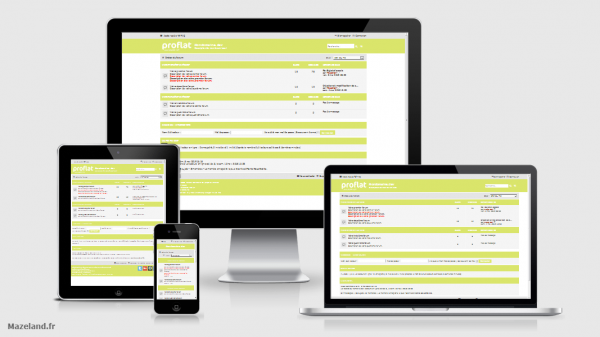 style proflat-lime 1.2.9 pour phpBB 3.2.8