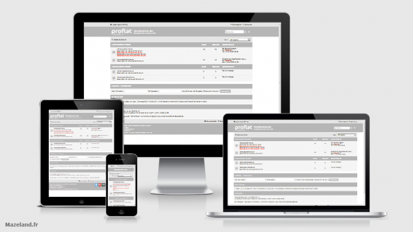 style proflat-grey 1.2.9 pour phpBB 3.2.8