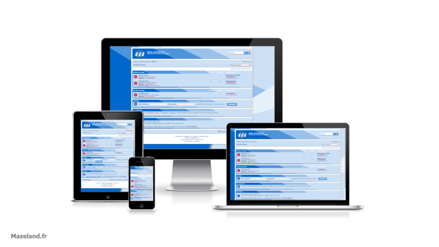 style phpBB promaterial