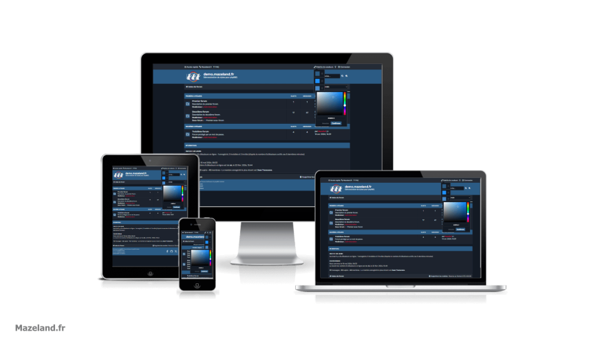 style phpBB damaïo (dark)