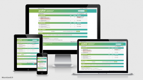 style proflat green lady 1.2.8 pour phpBB 3.2.7